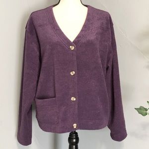 Christopher & Banks Button Down Sweater